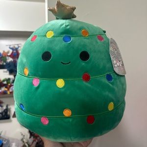 12" Carol Christmas tree squishmallow 2020 version NWT